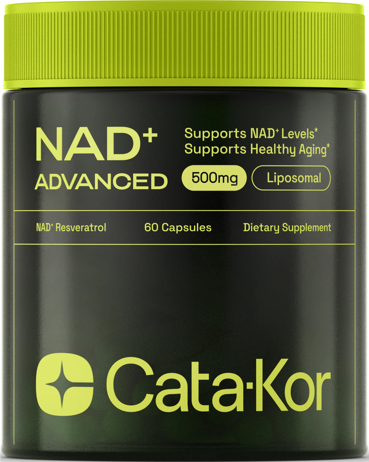 Cata-Kor NAD+ Advanced - NAD Supplement with Resveratrol