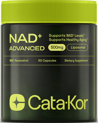 Cata-Kor NAD+ Advanced - NAD Supplement with Resveratrol